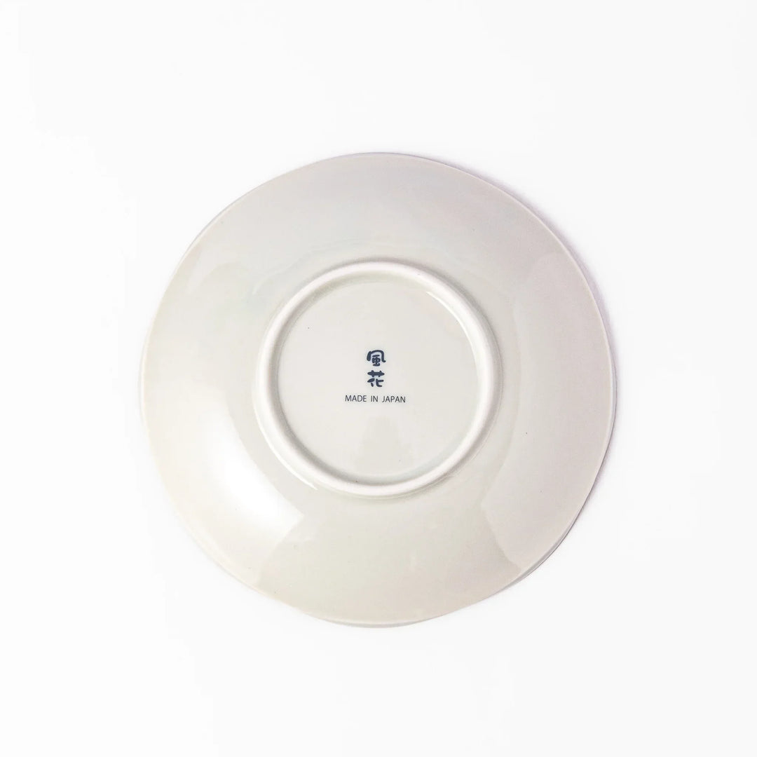 Golden Lattice and Blossom Dessert Plate