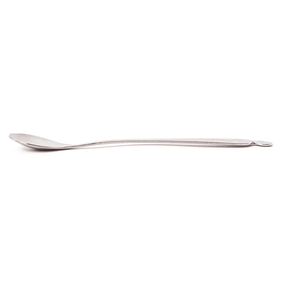 Cute Japanese kakigori spoon featuring flamingo design long handle stainless steel dessert spoon for shaved ice parfait