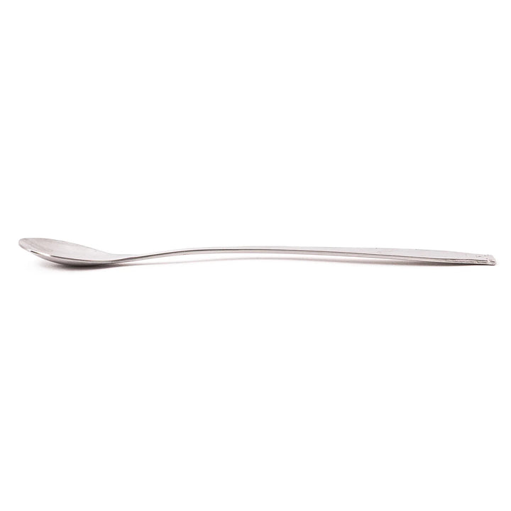 Cute Japanese kakigori spoon featuring polar bear design long handle stainless steel dessert spoon for shaved ice parfait