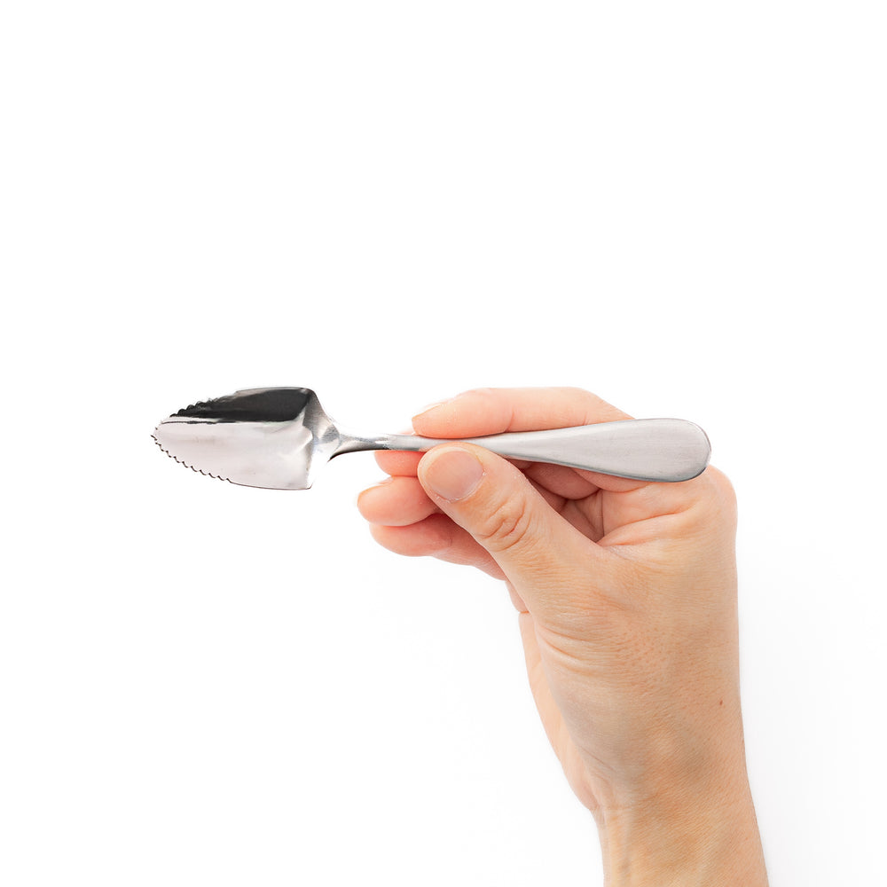 Authentic Japanese grapefruit spoon with serrated edges high quality stainless steel fruit dessert utensil for citrus melon
