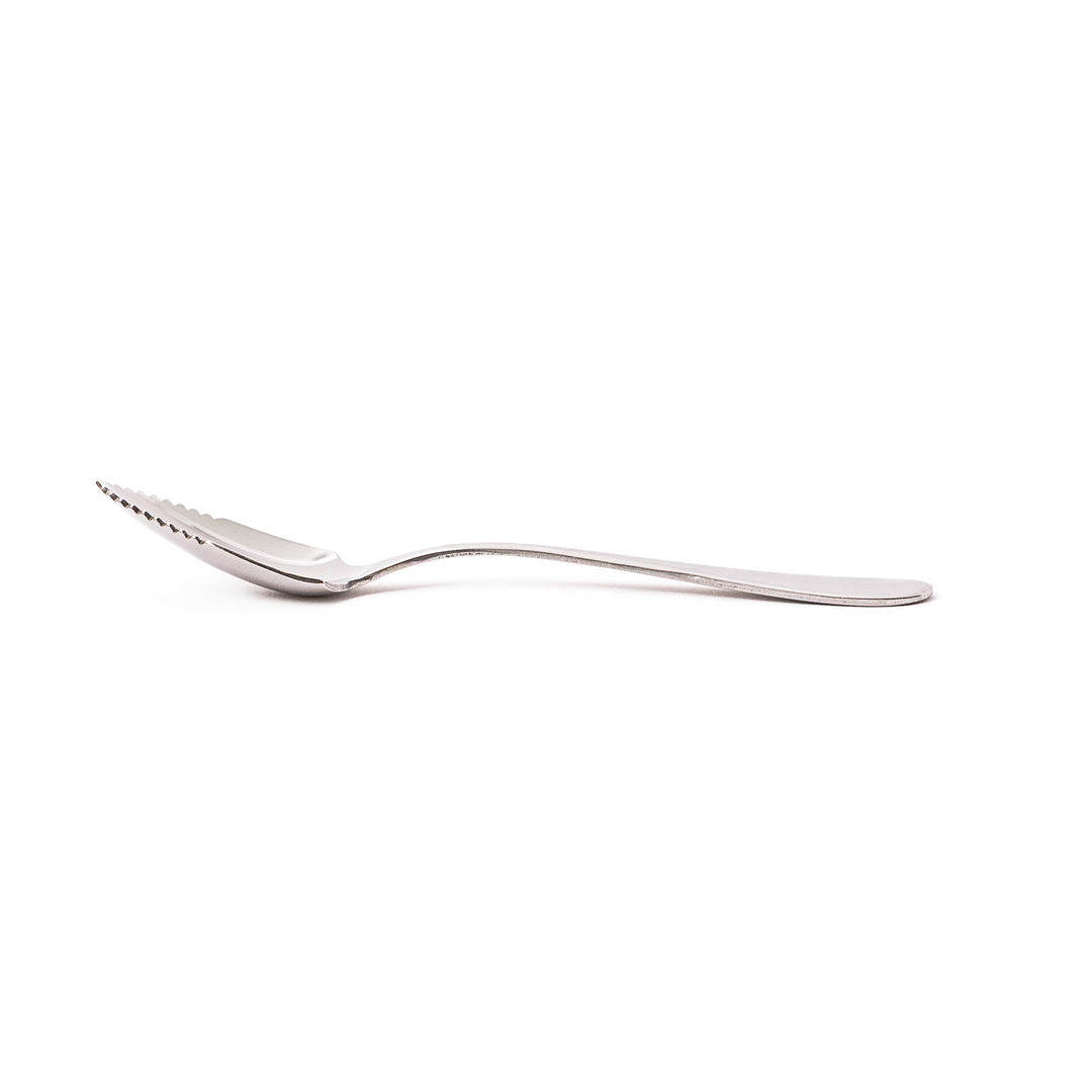 Authentic Japanese grapefruit spoon with serrated edges high quality stainless steel fruit dessert utensil for citrus melon