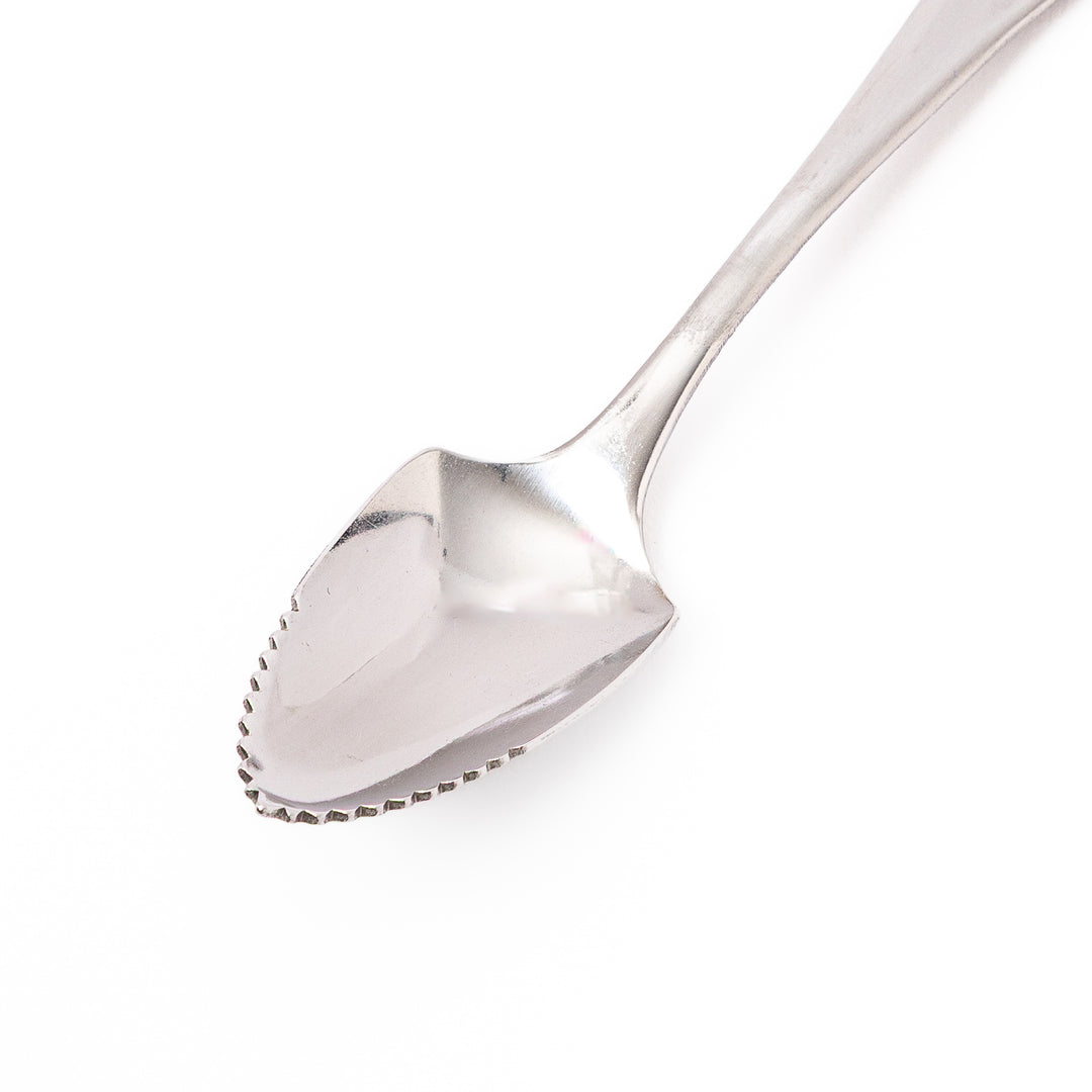 Authentic Japanese grapefruit spoon with serrated edges high quality stainless steel fruit dessert utensil for citrus melon