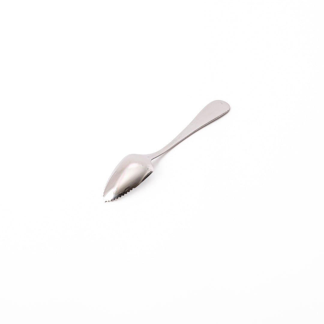 High quality Japanese stainless steel grapefruit spoon with jagged serrated edge functional dessert fruit utensil