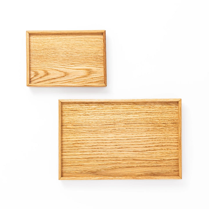 Japanese Wooden Okamochi Storage Caddy with Removable Trays