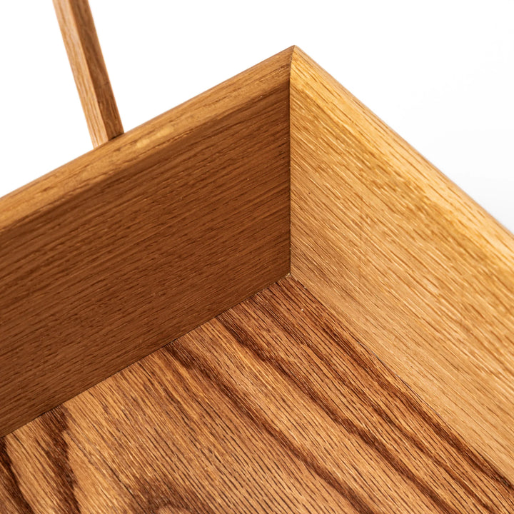 Japanese Okamochi Wooden Storage Caddy with Removable Serving Trays
