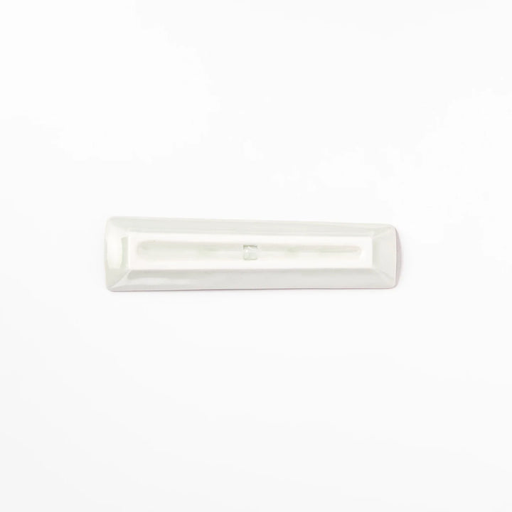 Japanese porcelain chopstick rest with Netherlands design featuring colorful houses, red tulips, and a blue windmill