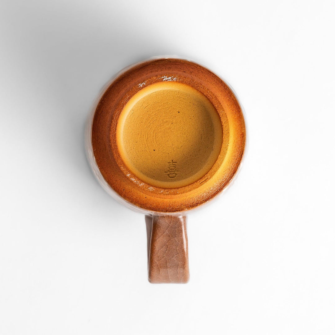 Blue floral mug with gold rim and delicate pattern, perfect for adding charm to your daily tea time.