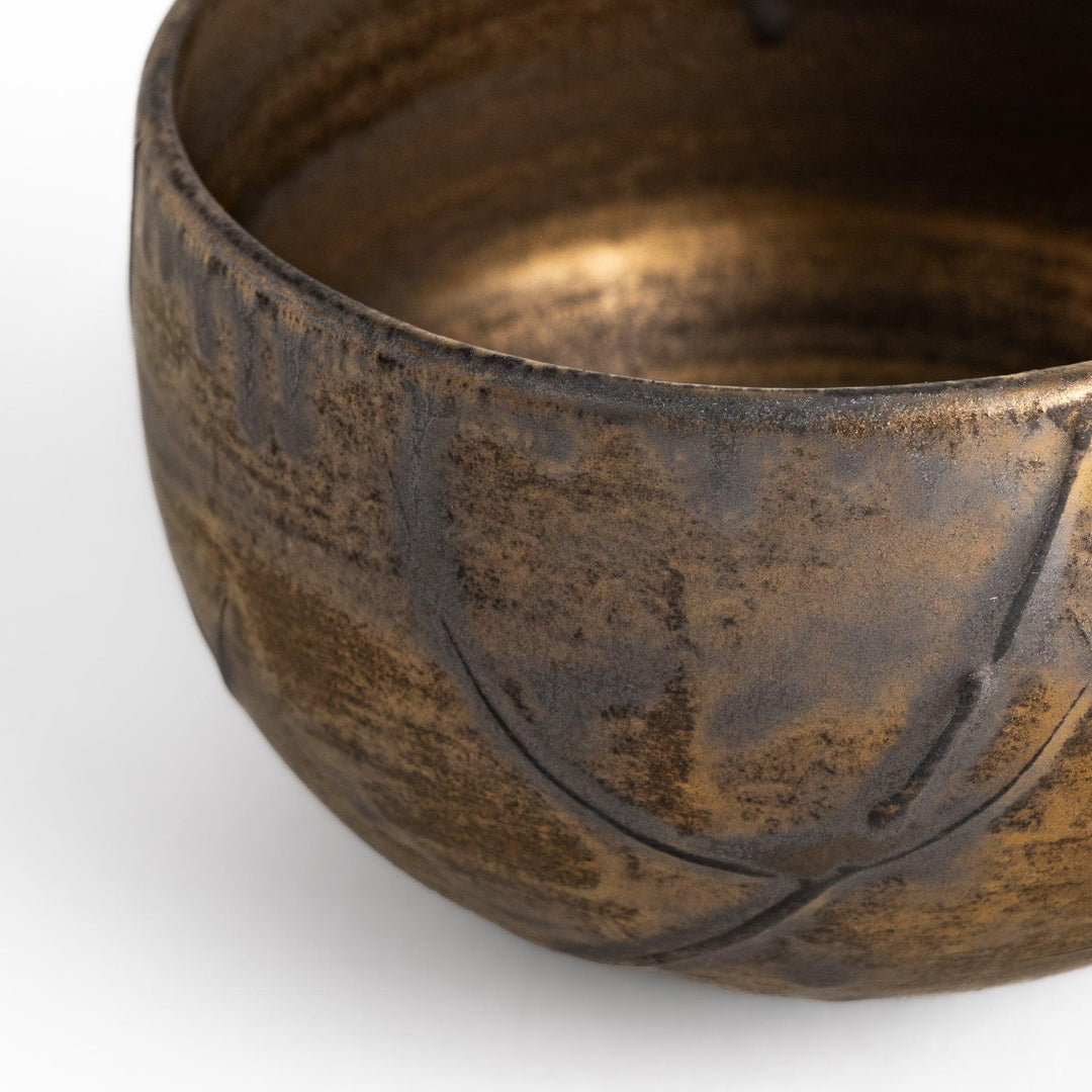 Black Ember Matcha Bowl with a rustic, textured design in dark tones, perfect for a modern and elegant matcha tea experience.