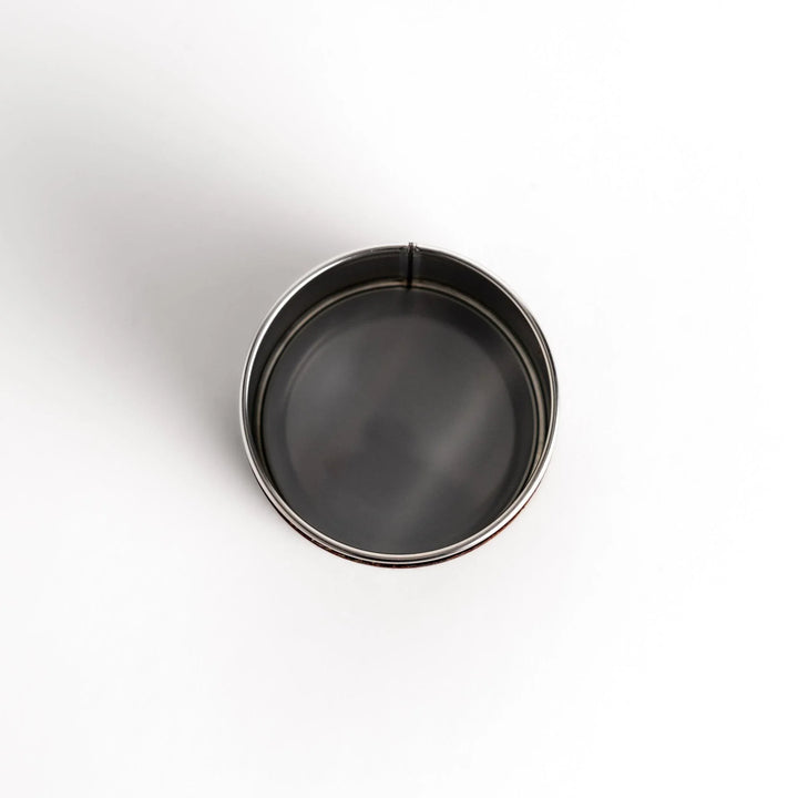 Cherry bark tea caddy and scoop set highlighting natural bark beauty perfect for storing loose leaf tea.