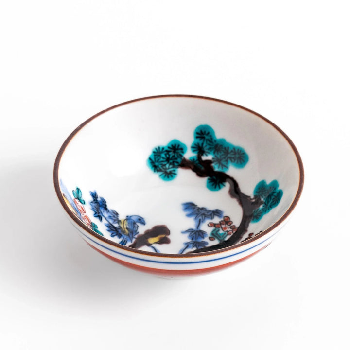 Elegant ceramic mug with vibrant floral gold and pastel design adding sophistication to daily use.