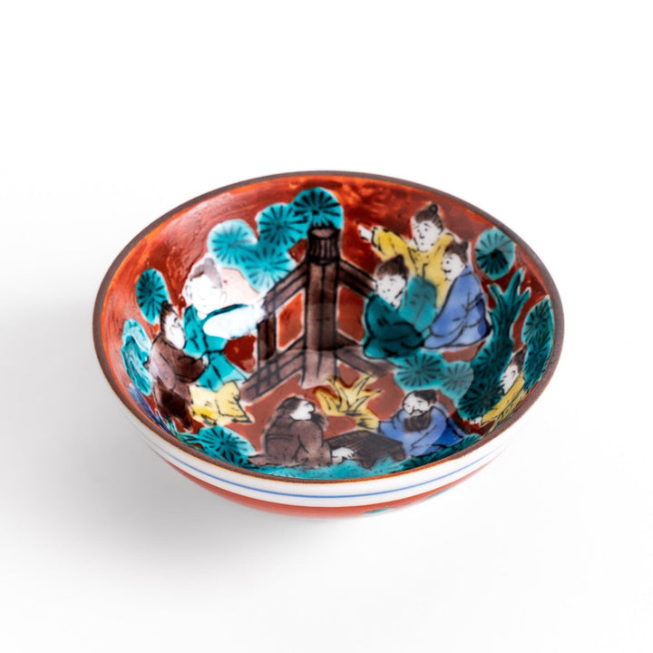 Elegant ceramic mug with vibrant floral gold and pastel design adding sophistication to daily use.