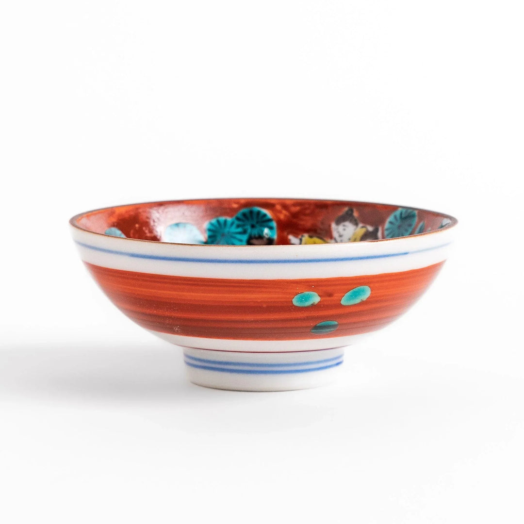 Elegant ceramic mug with vibrant floral gold and pastel design adding sophistication to daily use.