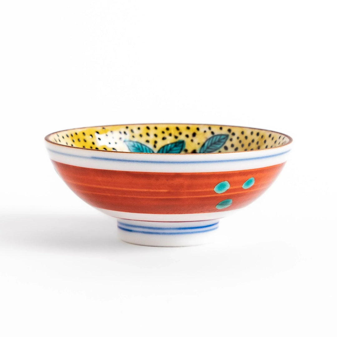 Elegant ceramic mug with vibrant floral gold and pastel design adding sophistication to daily use.