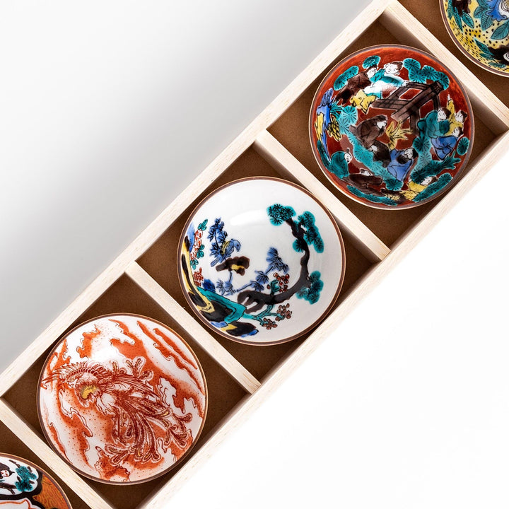 Elegant ceramic mug with vibrant floral gold and pastel design adding sophistication to daily use.