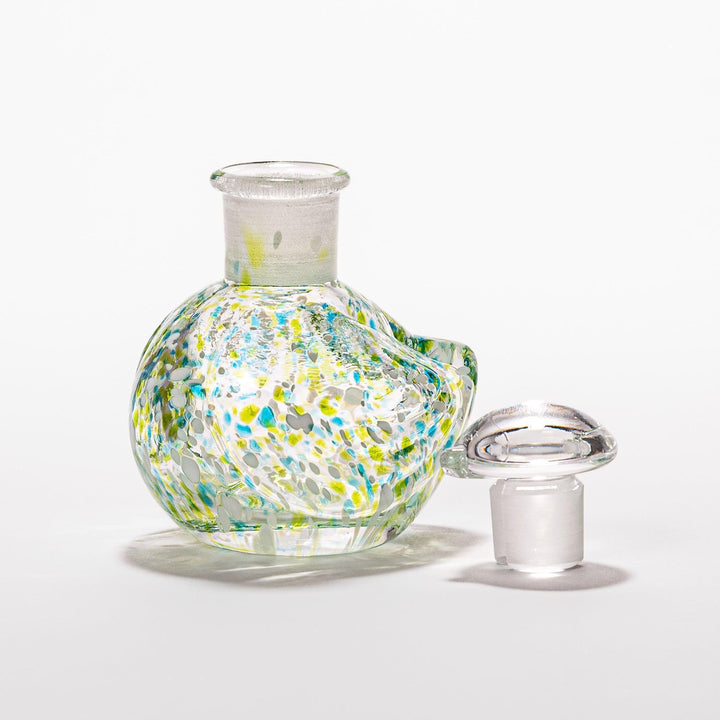 Ethereal Songbird soy sauce dispenser with a colorful speckled design, perfect for adding a whimsical touch to the table.