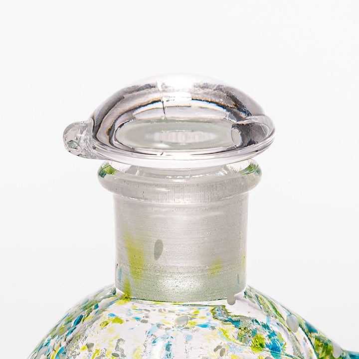 Ethereal Songbird soy sauce dispenser with a colorful speckled design, perfect for adding a whimsical touch to the table.