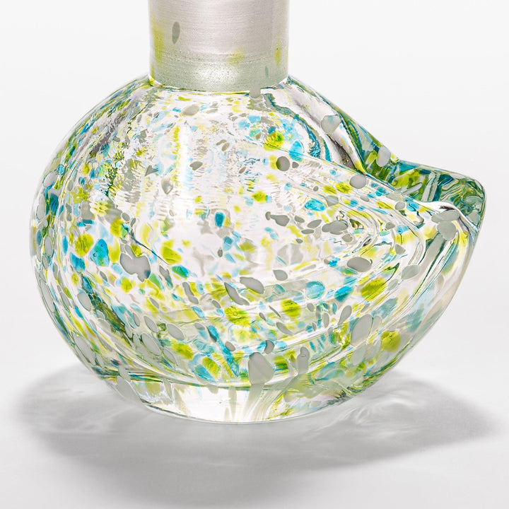 Ethereal Songbird soy sauce dispenser with a colorful speckled design, perfect for adding a whimsical touch to the table.