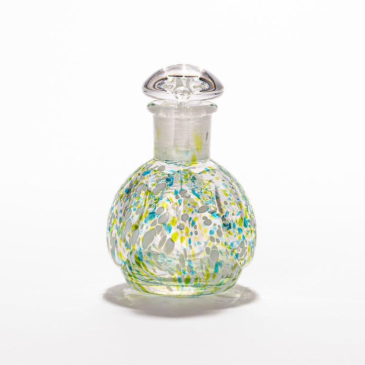 Ethereal Songbird soy sauce dispenser with a colorful speckled design, perfect for adding a whimsical touch to the table.