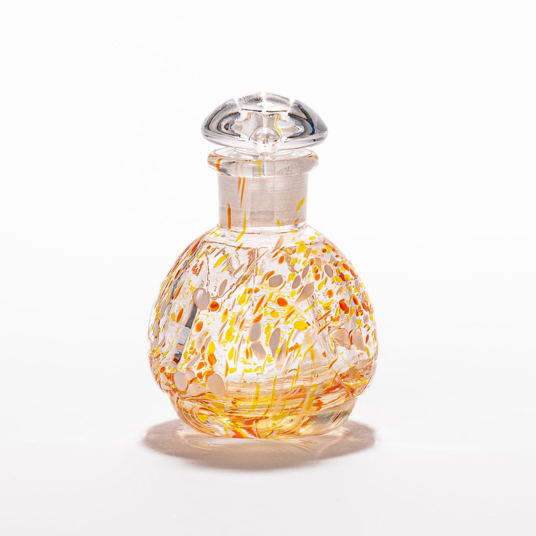 Ethereal Songbird soy sauce dispenser with a colorful speckled design, perfect for adding a whimsical touch to the table.