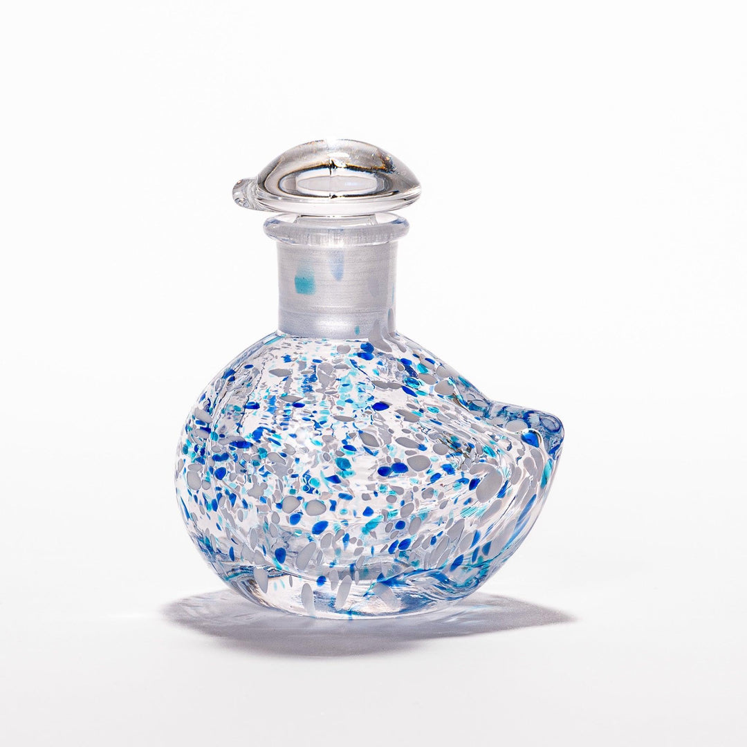 Ethereal Songbird soy sauce dispenser with a colorful speckled design, perfect for adding a whimsical touch to the table.