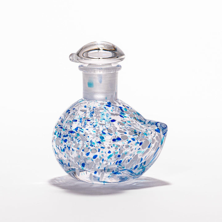 Ethereal Songbird soy sauce dispenser with a colorful speckled design, perfect for adding a whimsical touch to the table.