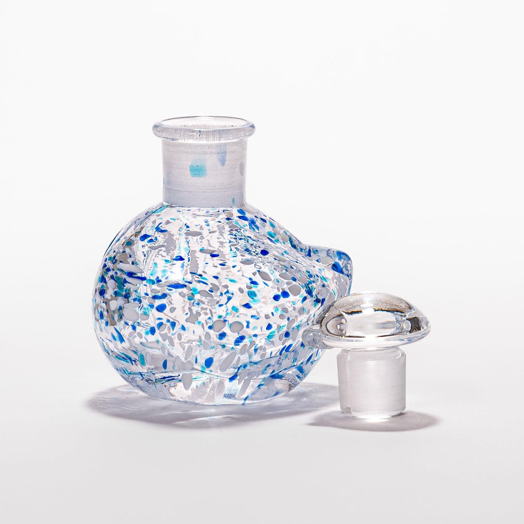 Ethereal Songbird soy sauce dispenser with a colorful speckled design, perfect for adding a whimsical touch to the table.