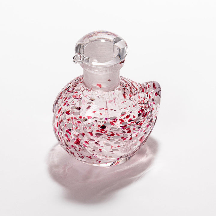 Ethereal Songbird soy sauce dispenser with a colorful speckled design, perfect for adding a whimsical touch to the table.