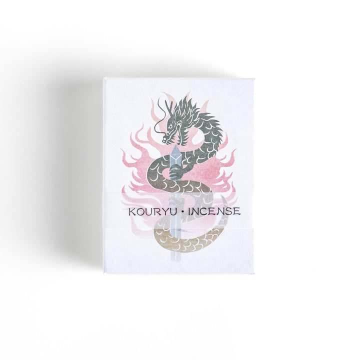 Dragon-themed incense in a fiery dragon box, offering a bold and aromatic fragrance experience.
