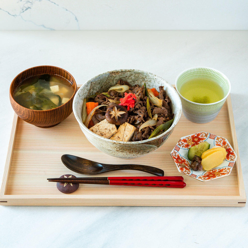 Hinoki wood tray with smooth grain and warm tone ideal for serving tea snacks or Japanese tableware.