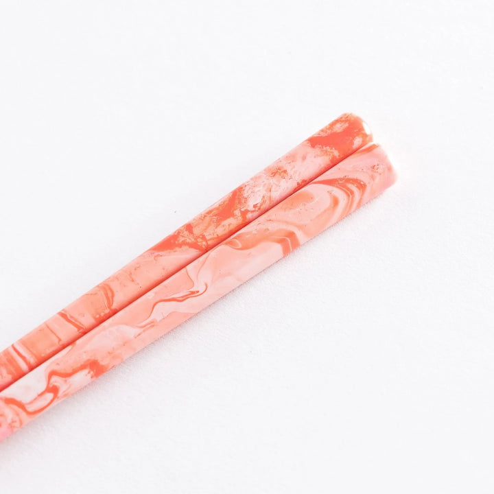 Marble Dream chopsticks featuring a sleek glossy finish and smooth tapered design perfect for elegant everyday dining.