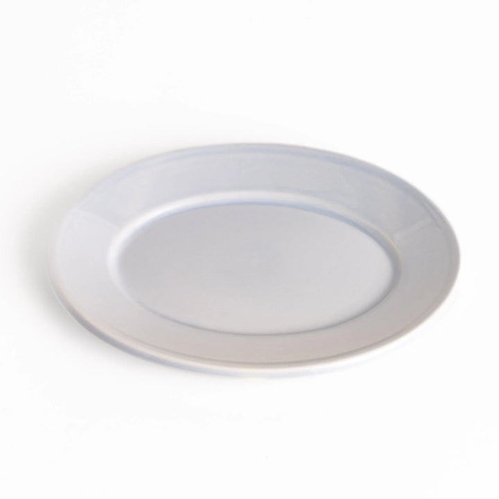 Durable and elegant blue ceramic salad plate, adding a pop of color to your table setting.