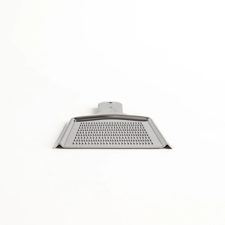 Stainless steel miso strainer with fine mesh and long handle perfect for making smooth miso soup.