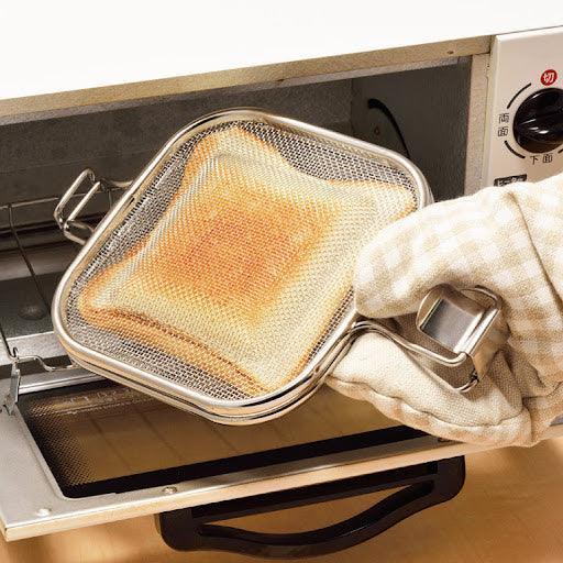 Stainless steel sandwich griller for hot sandwiches featuring easy design for making quick tasty meals.